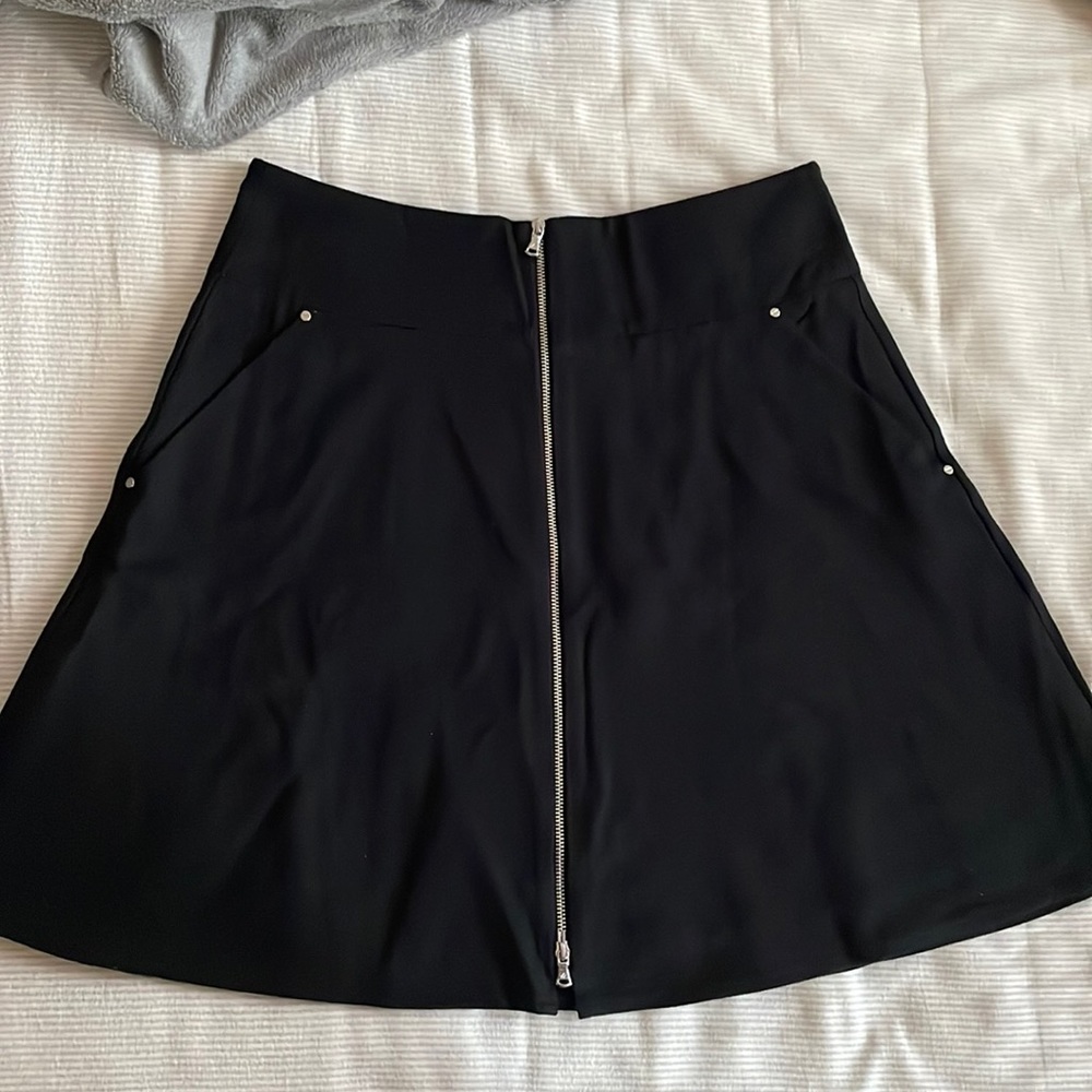 Kenneth Cole Black Casual Skirt